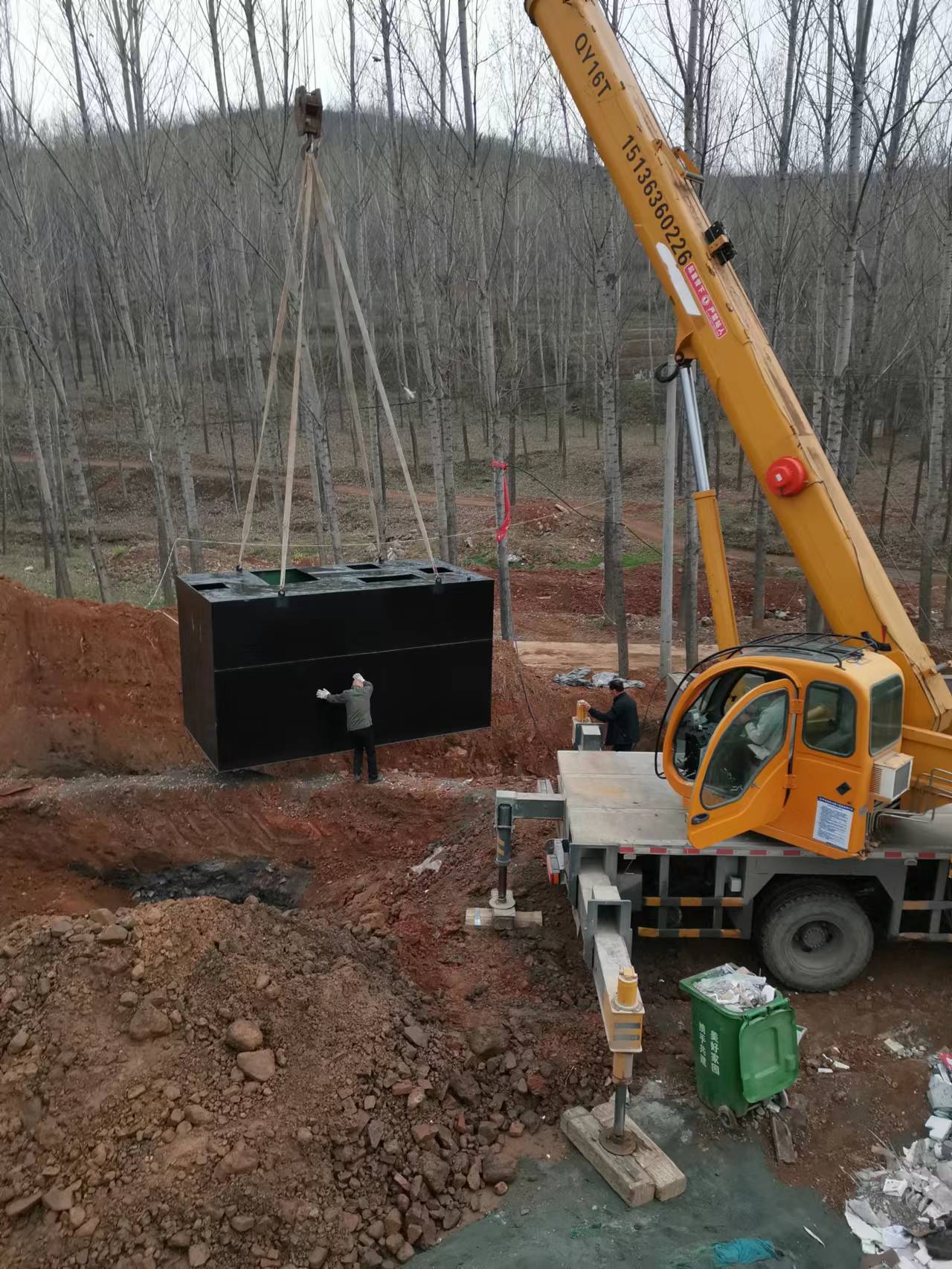 上戈中学污水处置